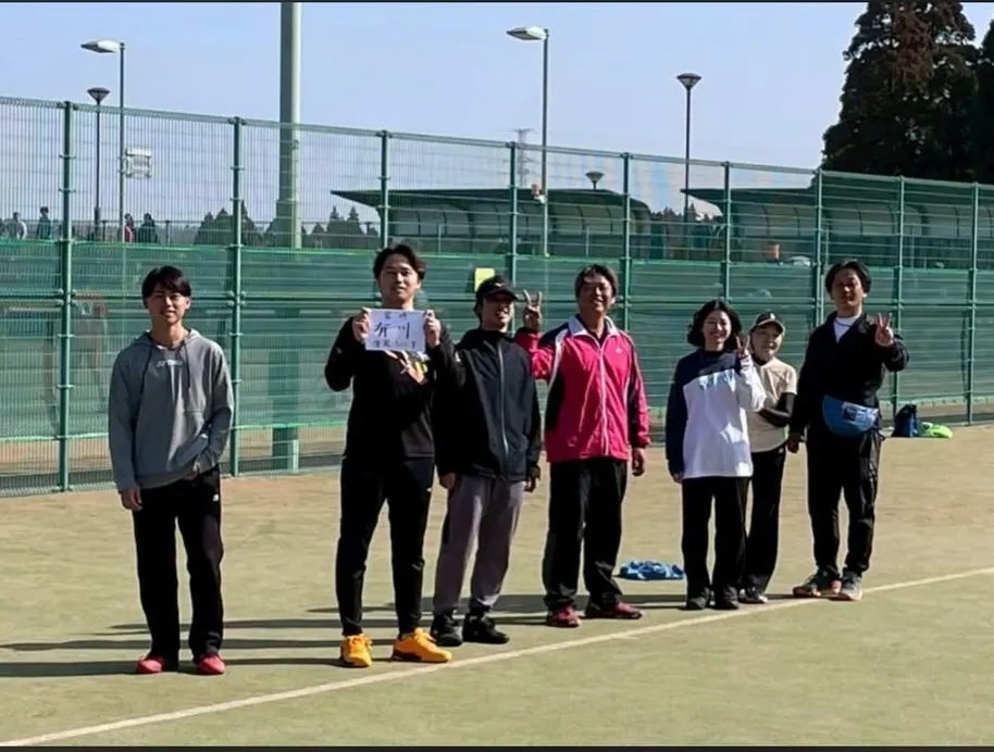 久しぶりにソフトテニスの試合🎾